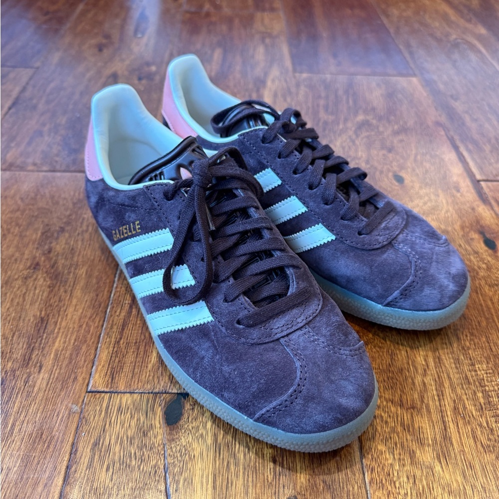 Adidas Gazelle Women’s Shoes - Brown and Pink